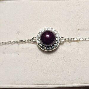 Halo Pearl Bracelet